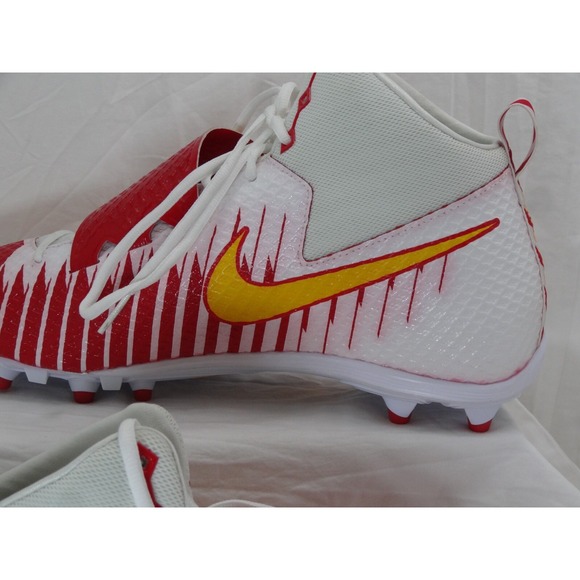 Nike Football Strike Pro Cleats Size 16 (847554-116) Red White Yellow New - Picture 4 of 9